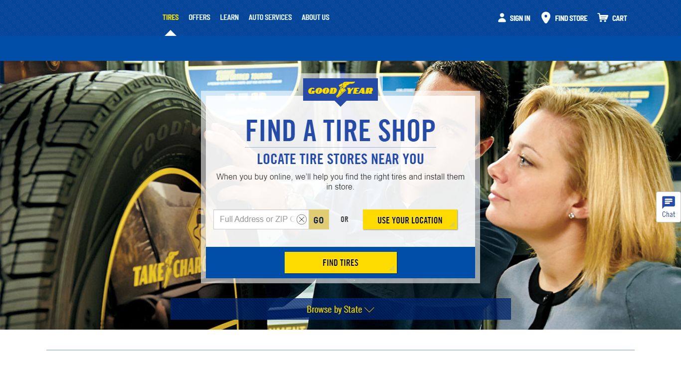 Tire Shop Near Me | Goodyear Tires